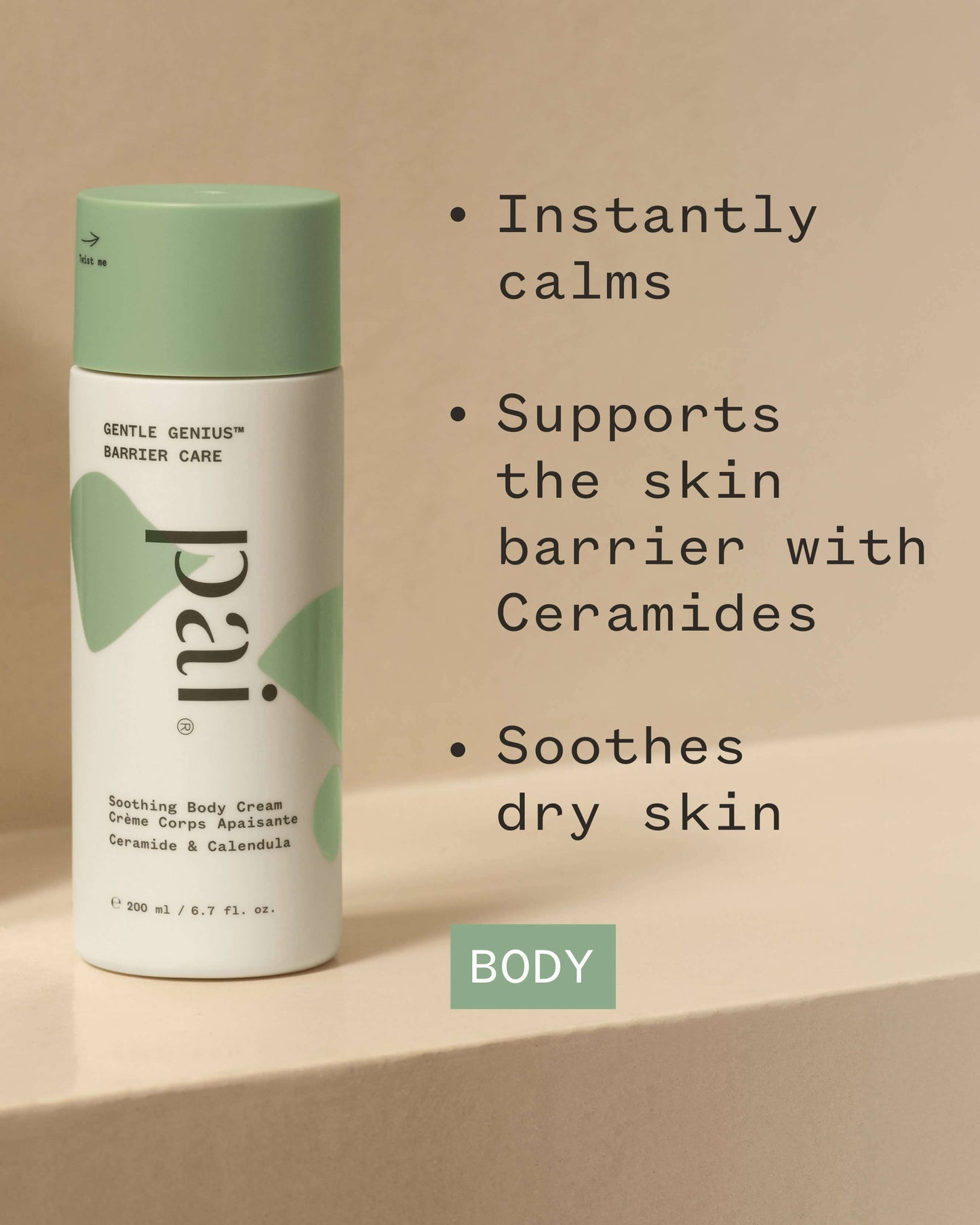 GENTLE GENIUS™ Barrier Care Soothing Body Cream