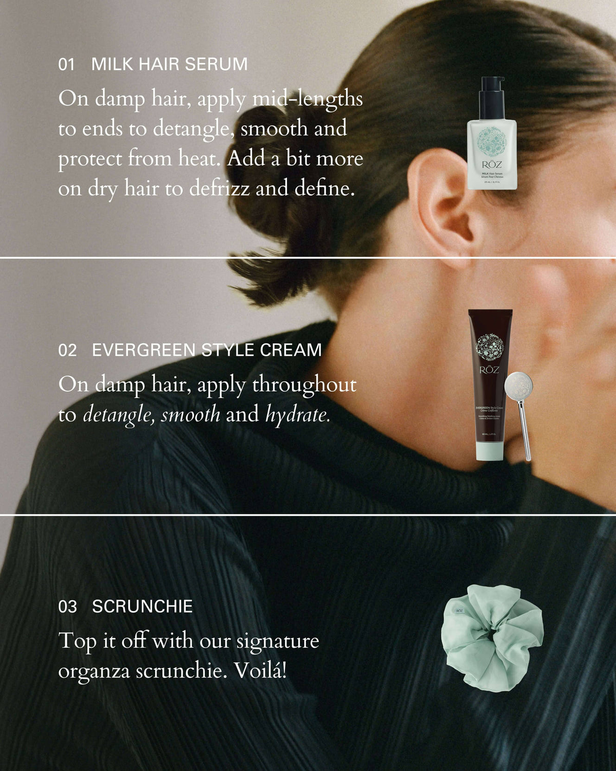Crème coiffante Evergreen