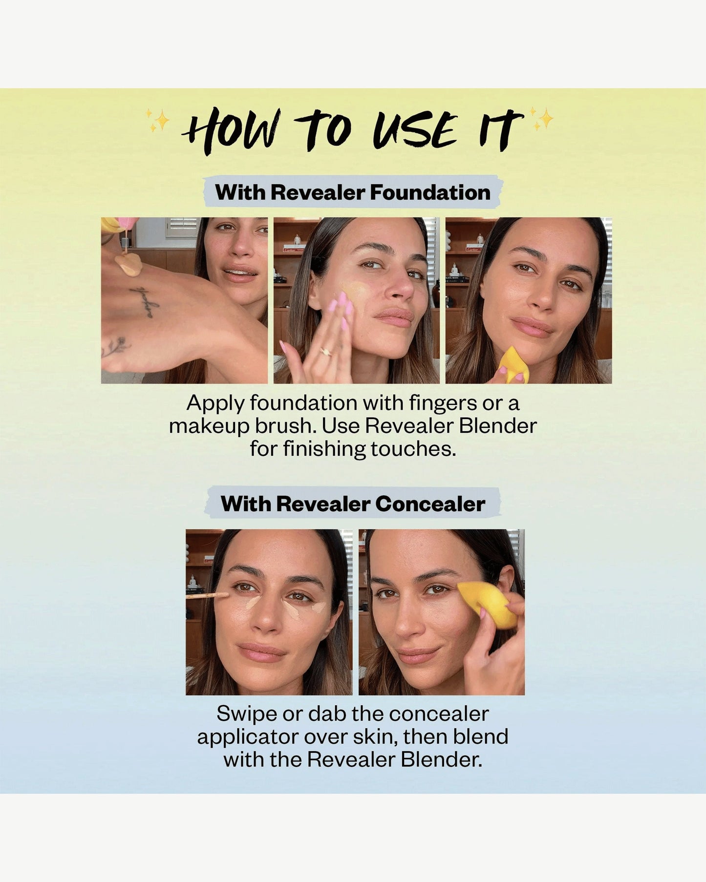 Revealer Dual-Ended Makeup Blender