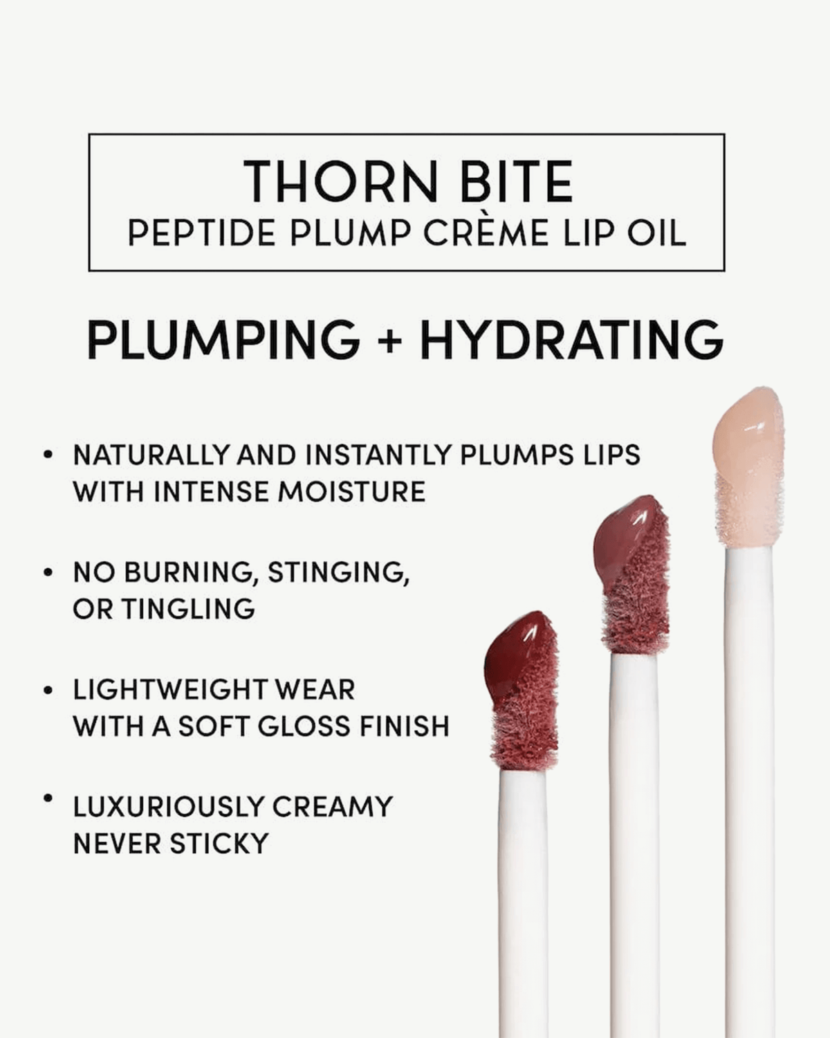 Huile à lèvres repulpante peptides piquants