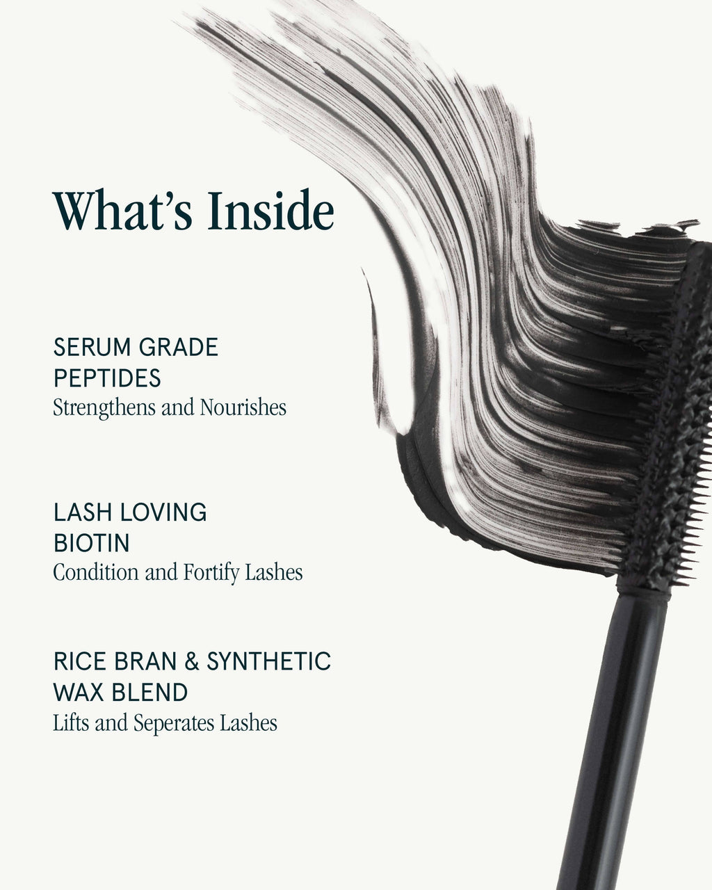 Recharge de mascara allongeant aux peptides