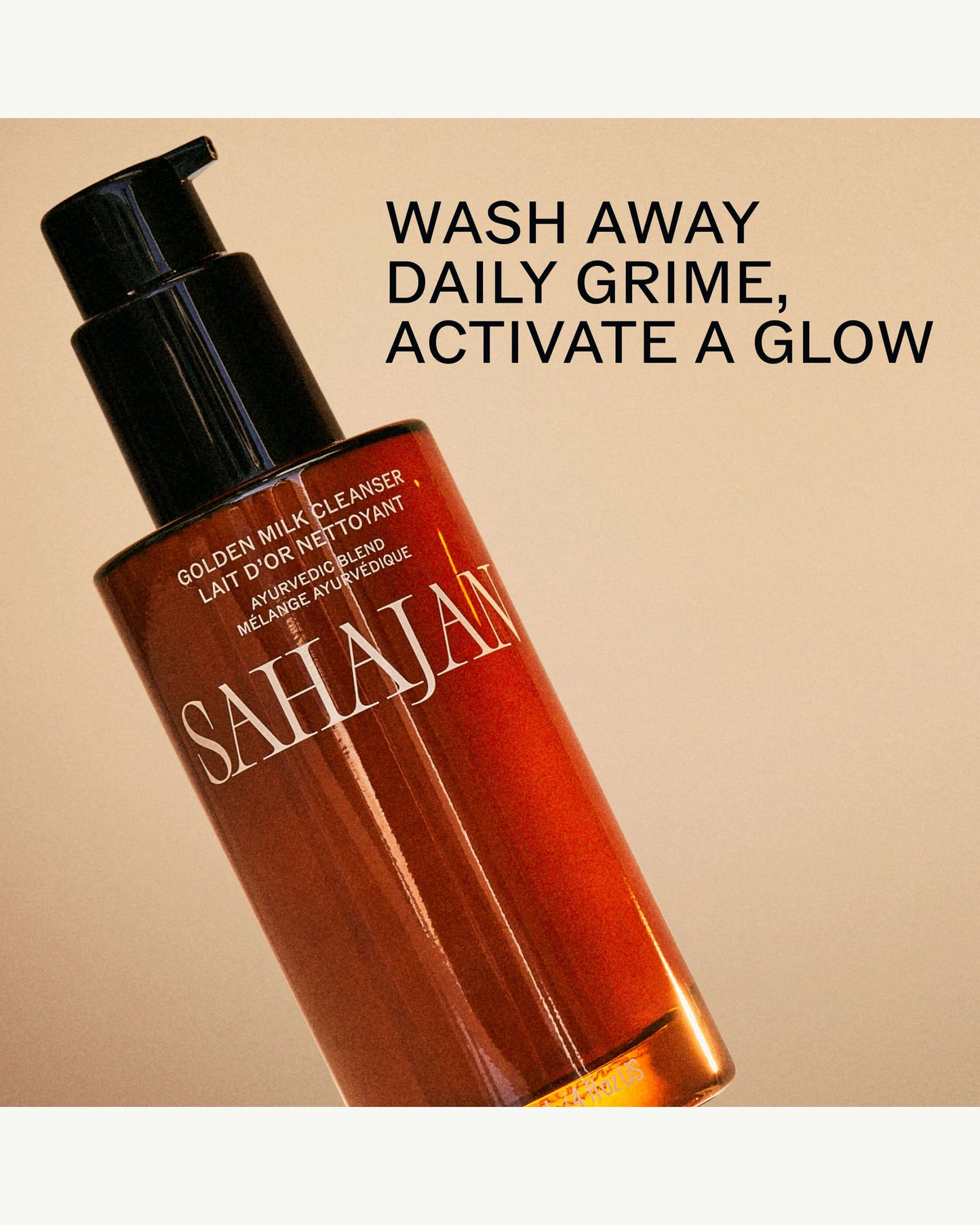 Golden Milk Cleanser with Turmeric , Vitamin C + Black Cumin Seed Oil