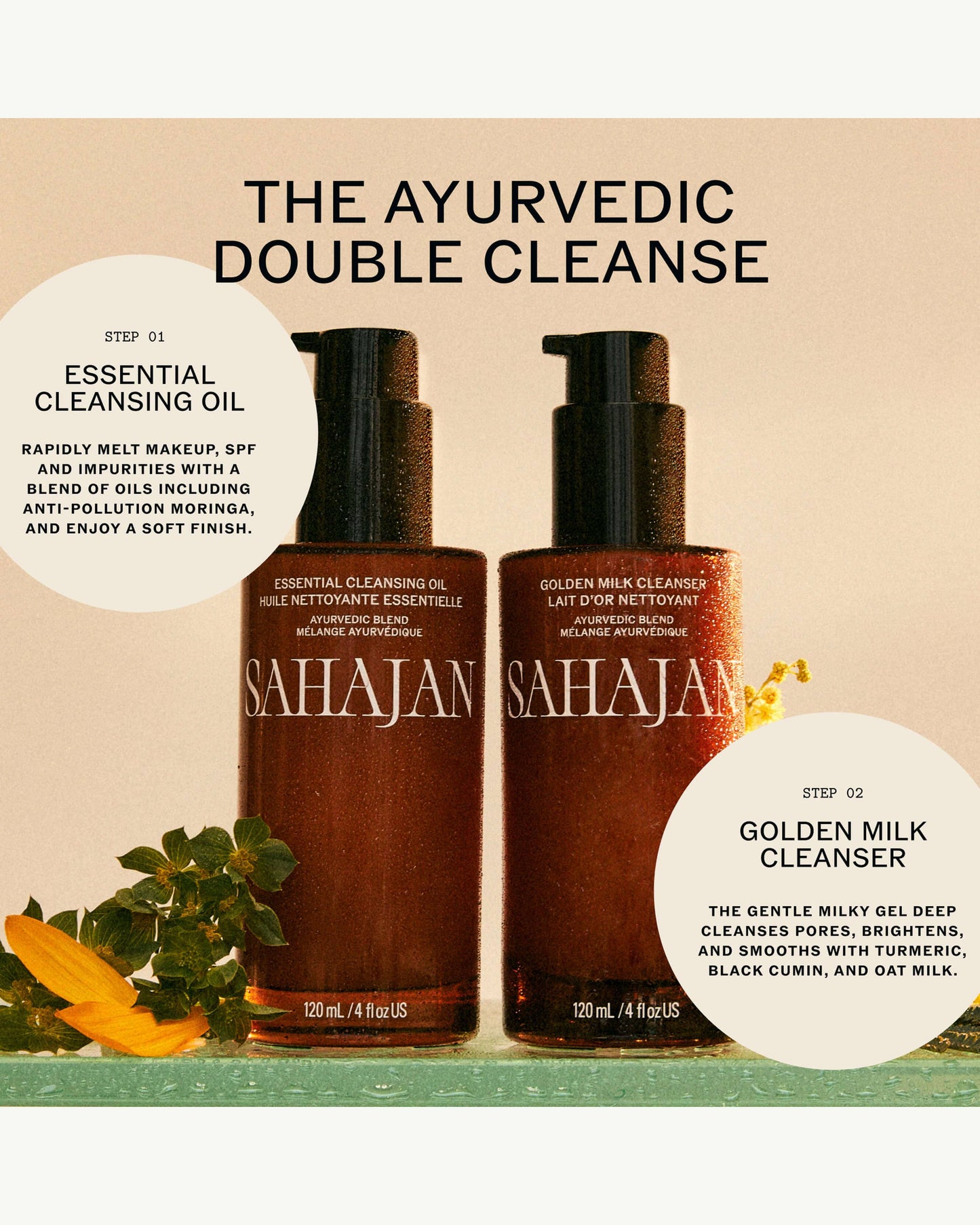 Golden Milk Cleanser with Turmeric , Vitamin C + Black Cumin Seed Oil