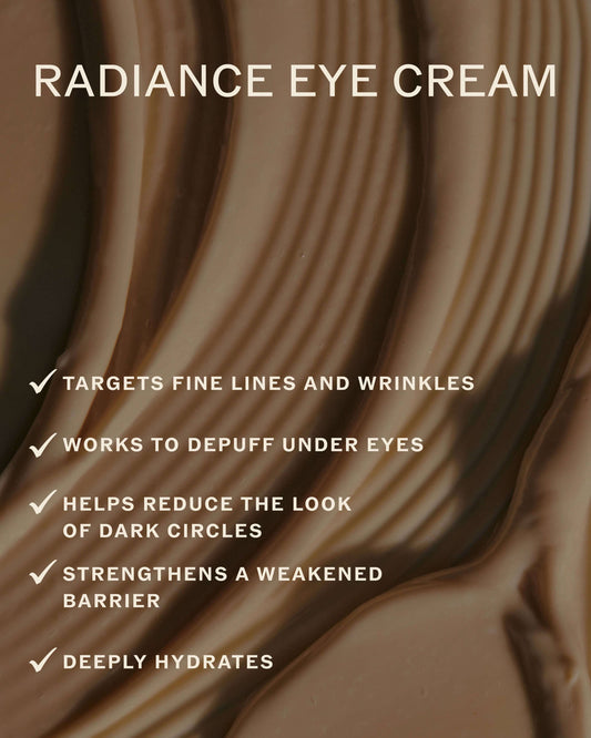Radiance Eye Cream with Niacinamide, Vitamin C + Adaptogens