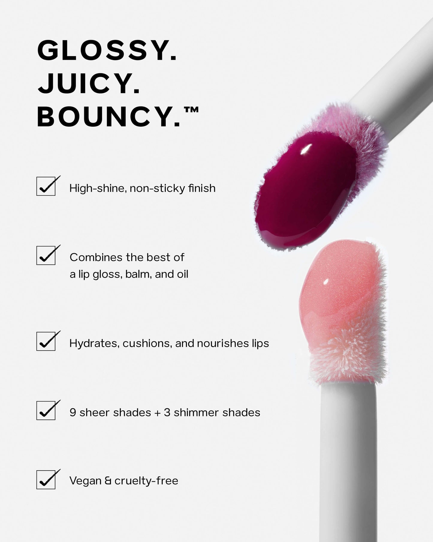 Glossybounce High-Shine Hydrating Lip Gloss Oil