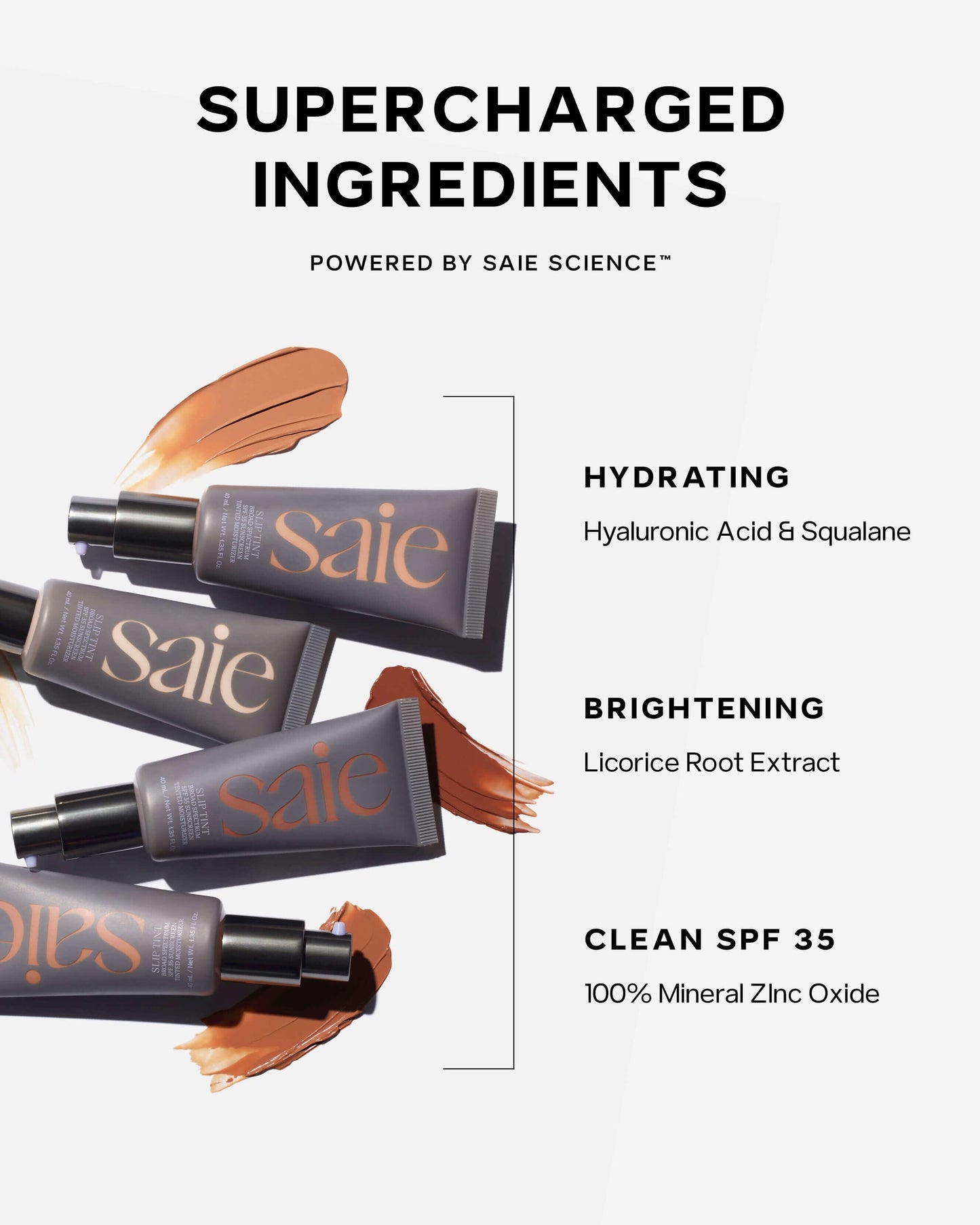 Slip Tint™ - Lightweight Tinted Moisturizer with Mineral Zinc SPF 35 and Hyaluronic Acid