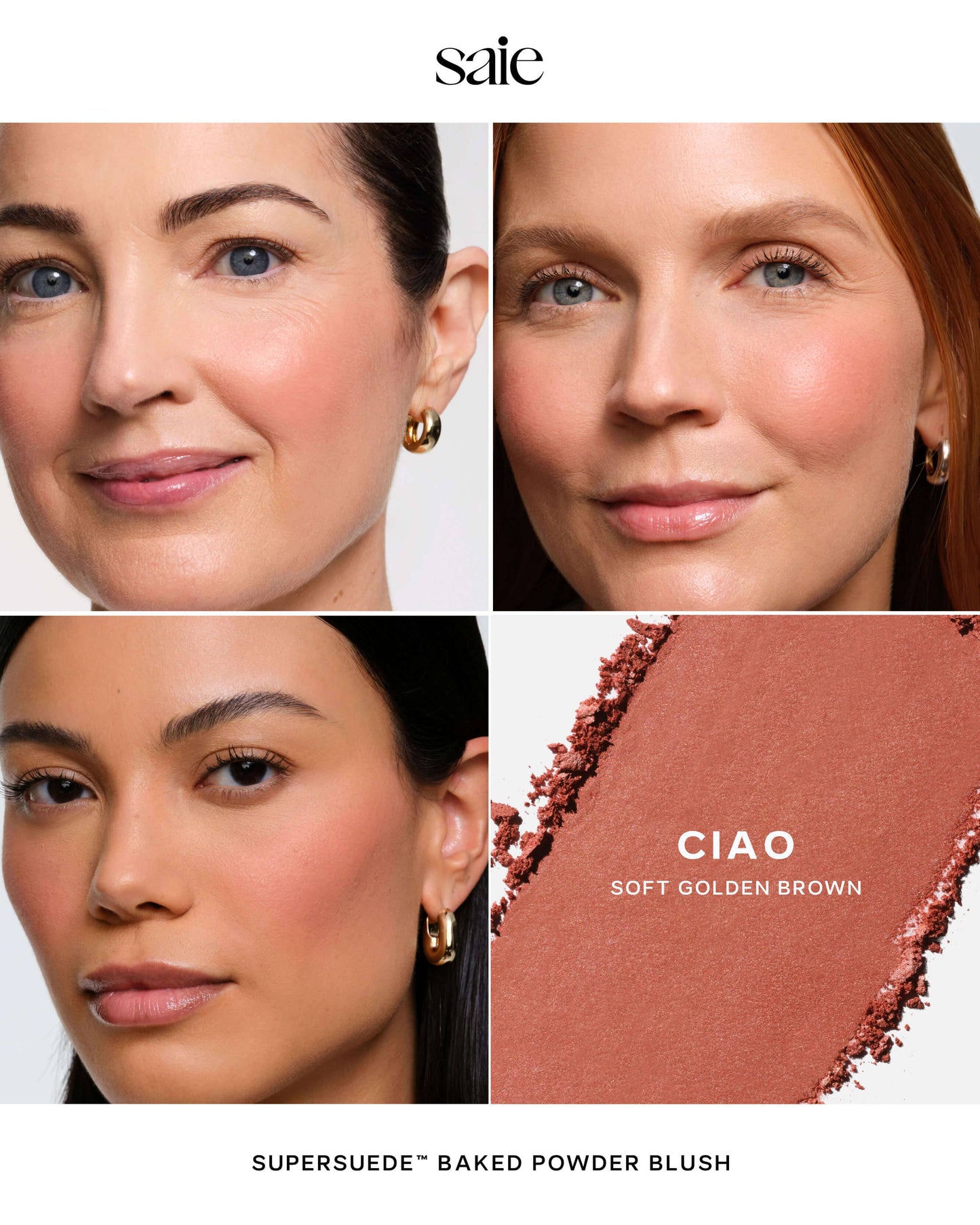 SuperSuede™ Radiant Talc-Free Baked Powder Blush