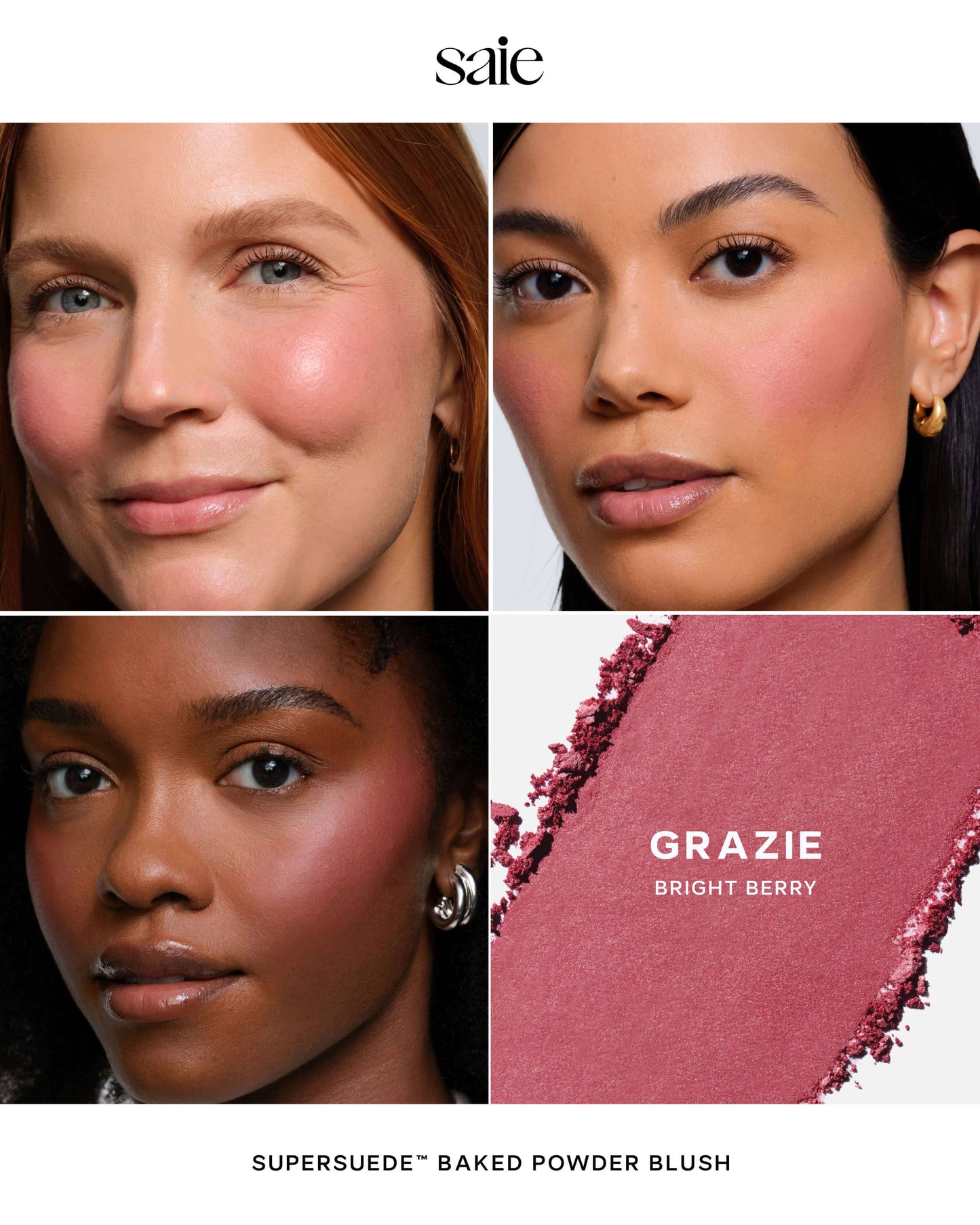 SuperSuede™ Radiant Talc-Free Baked Powder Blush