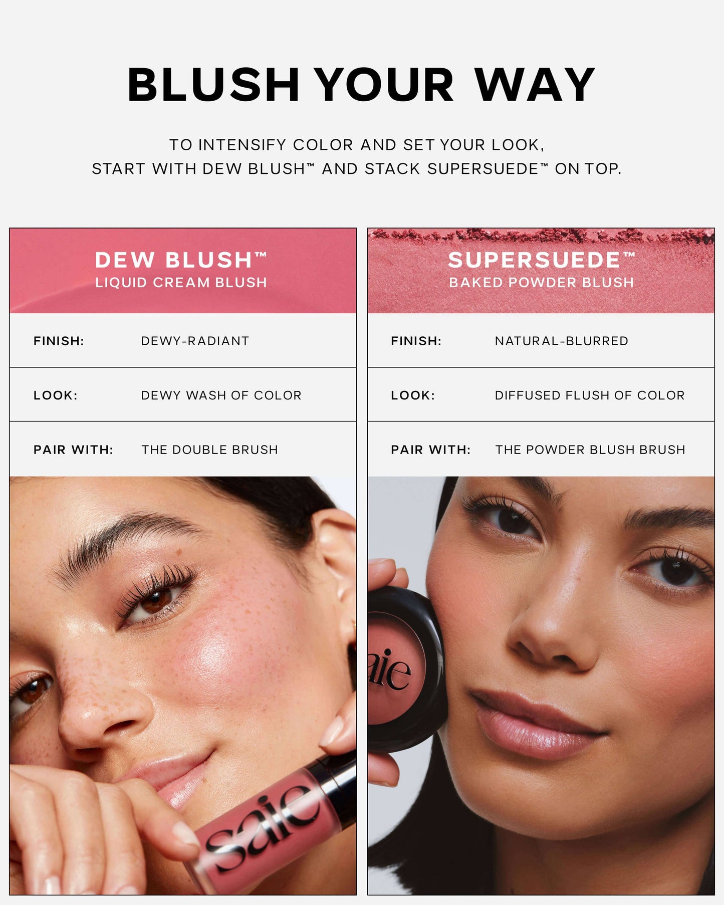 SuperSuede™ Radiant Talc-Free Baked Powder Blush