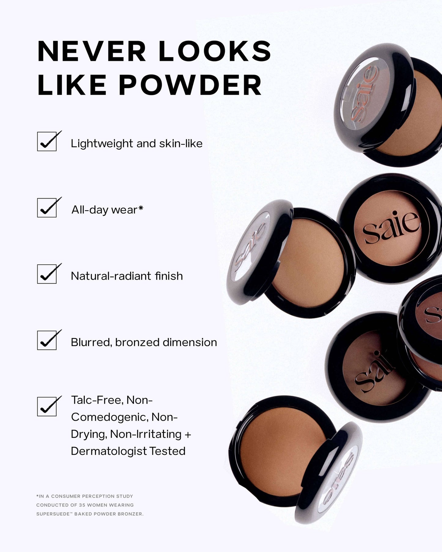 SuperSuede™ Radiant Talc-Free Baked Powder Bronzer