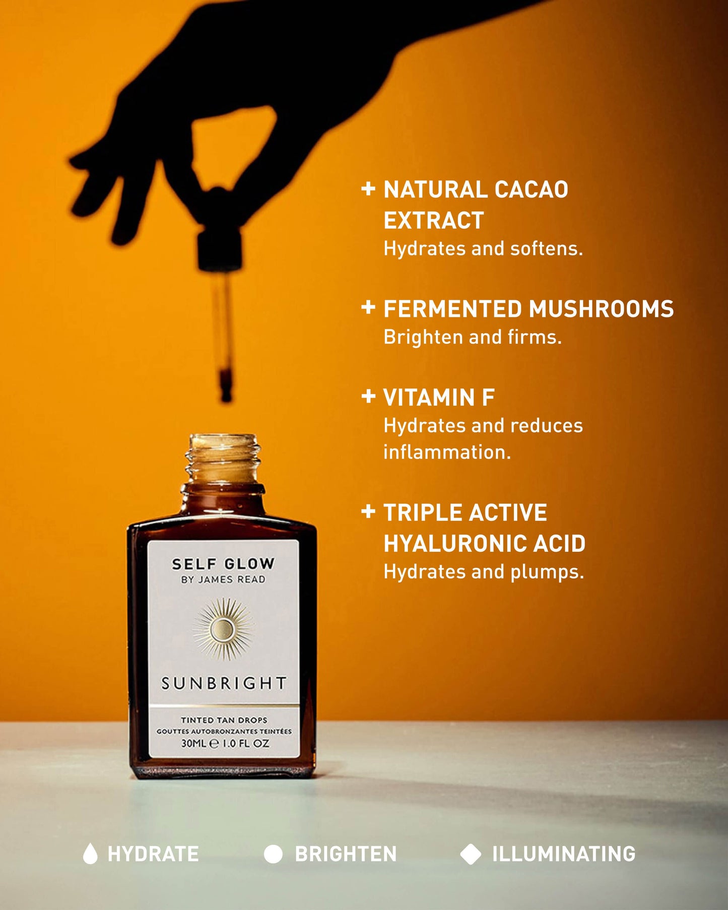 Sunbright Tinted Tan Drops