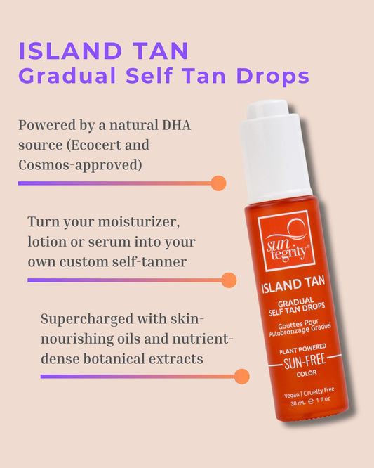 Suntegrity Island Tan Gradual Self Tan Drops