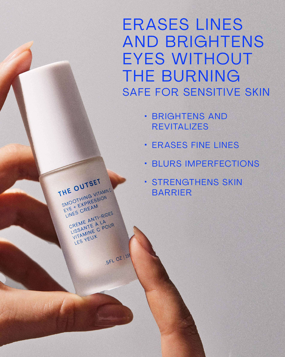 Crème lissante Vitamine C Contour des yeux + Rides d'expression
