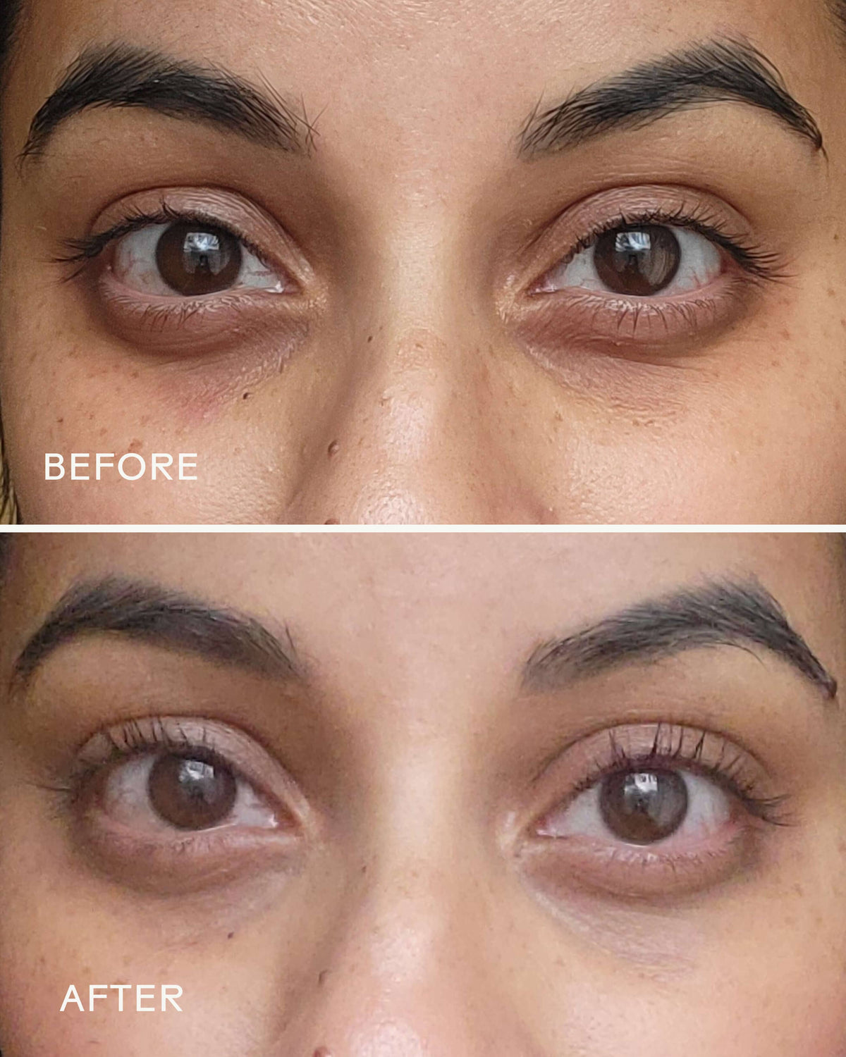 Masques pour les yeux biodégradables Brighter Days aux algues rouges et à l'avocat