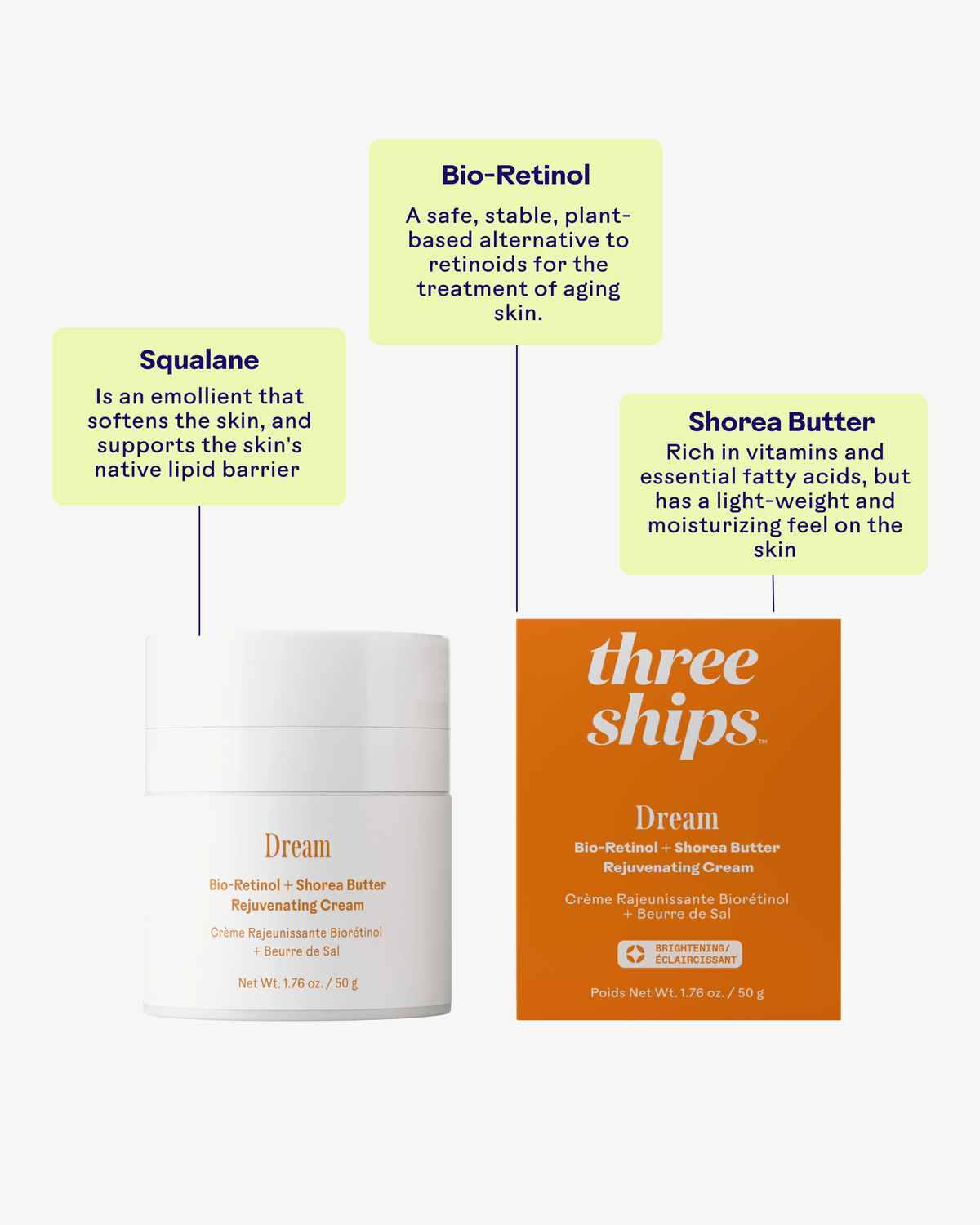 Crème de Nuit au Bio-Rétinol et au Beurre de Shorea Dream