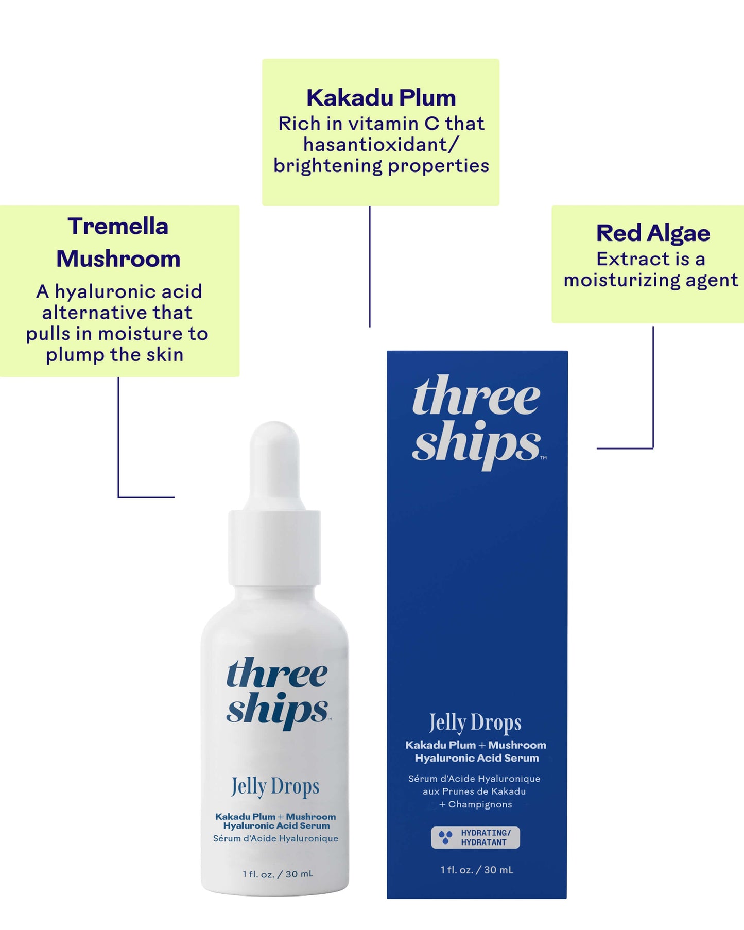 Jelly Drops Kakadu Plum + Mushroom Hyaluronic Acid Serum