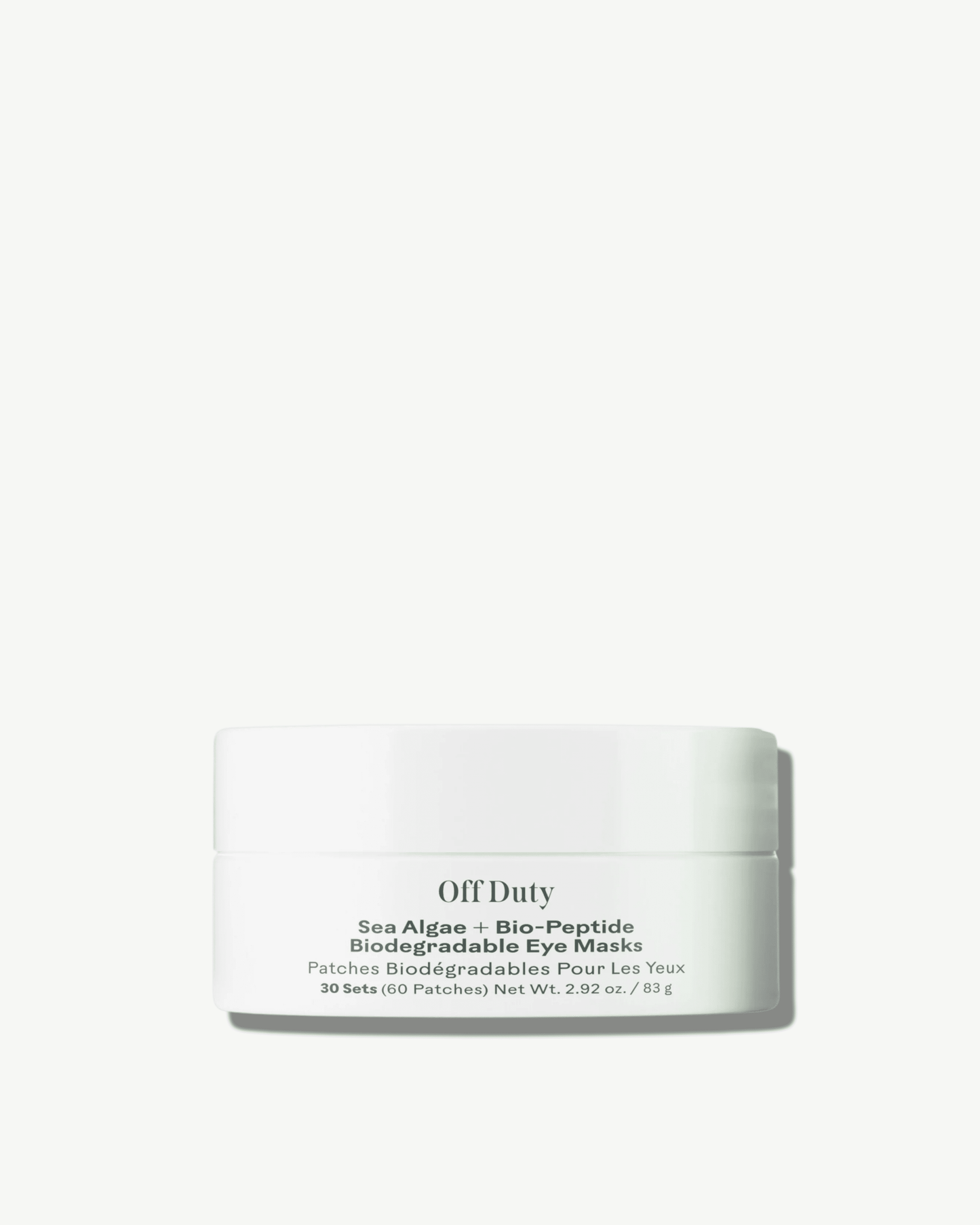 OffDuty™ Sea Algae + Bio-Peptide Smoothing Biodegradable Eye Masks