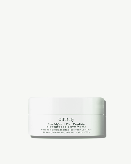 OffDuty™ Sea Algae + Bio-Peptide Smoothing Biodegradable Eye Masks