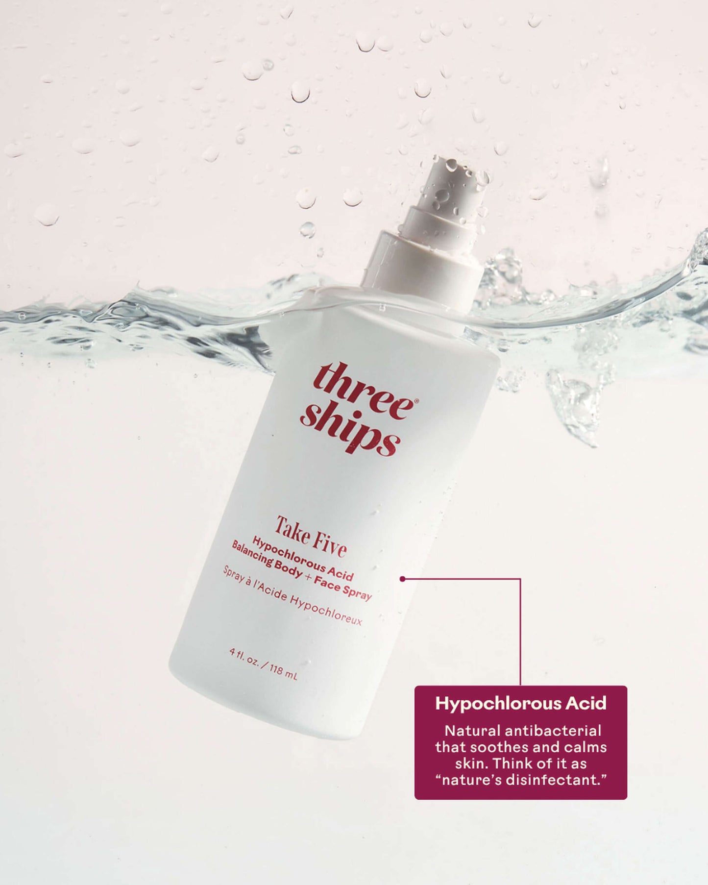 Take Five Hypochlorous Acid Balancing Body + Face Spray