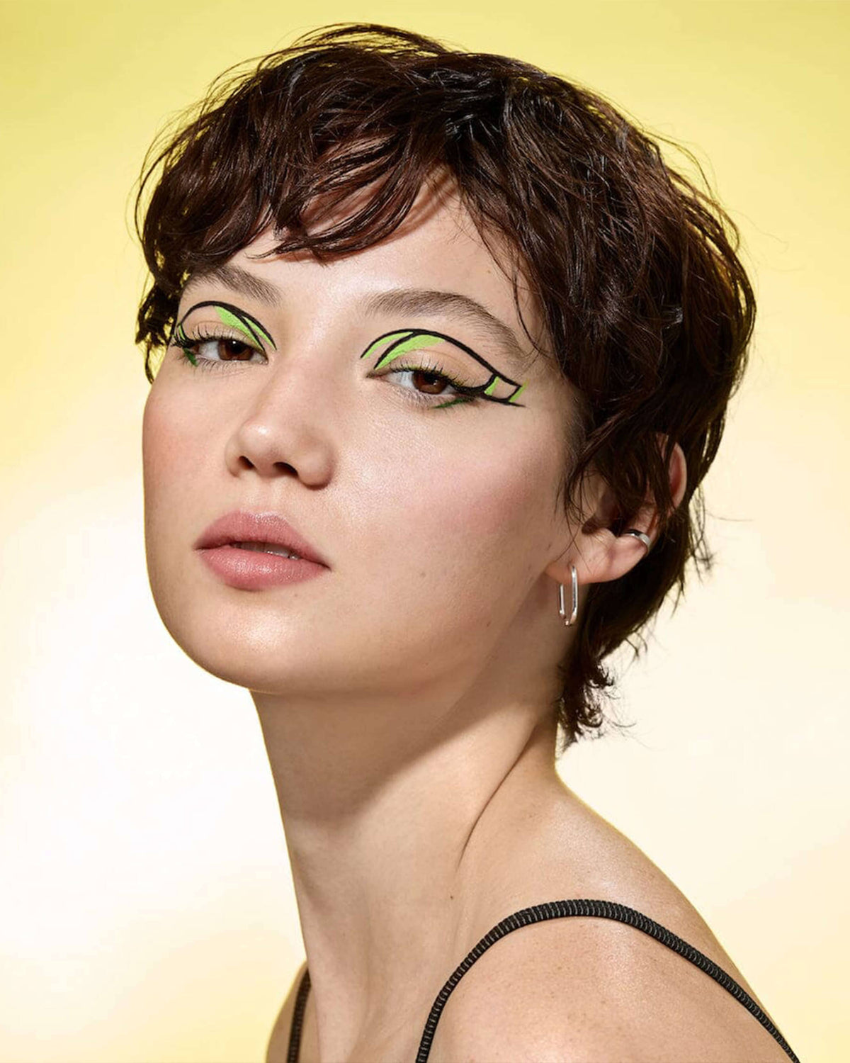 Eyeliner liquide Dépassement des limites
