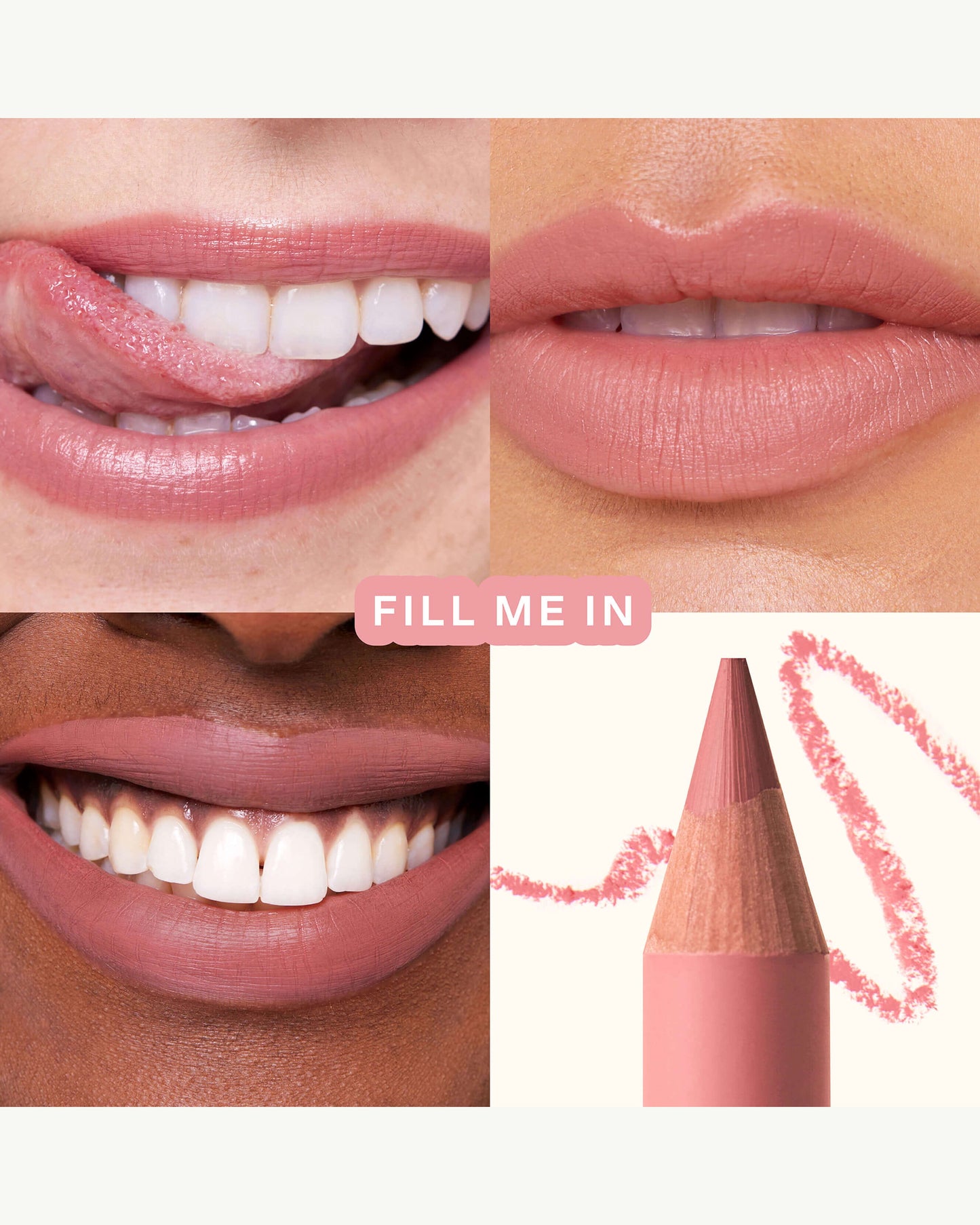 OneLiner Lip Liner + Eyeliner + Cheek Pencil