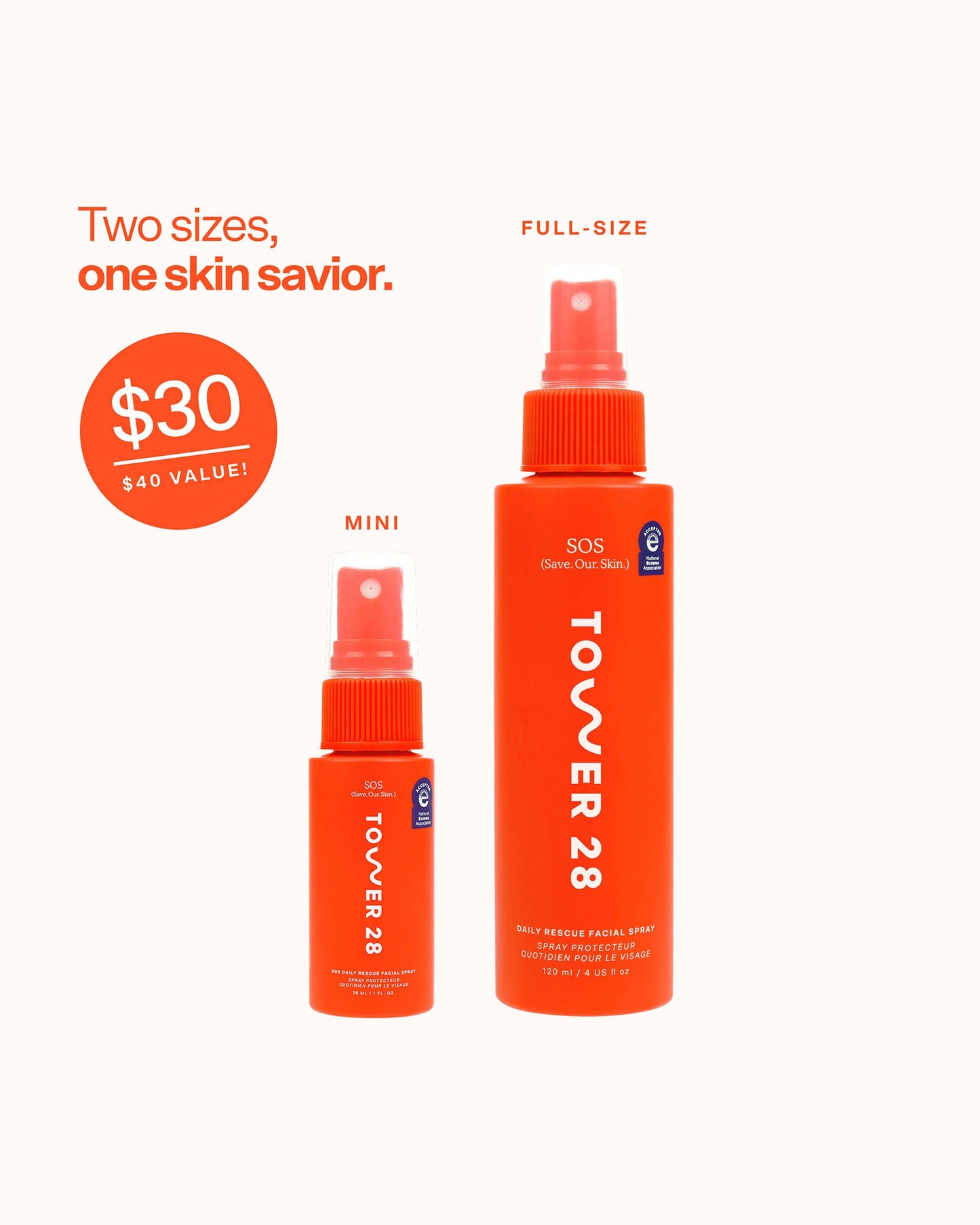 SOS Daily Rescue Spray Duo