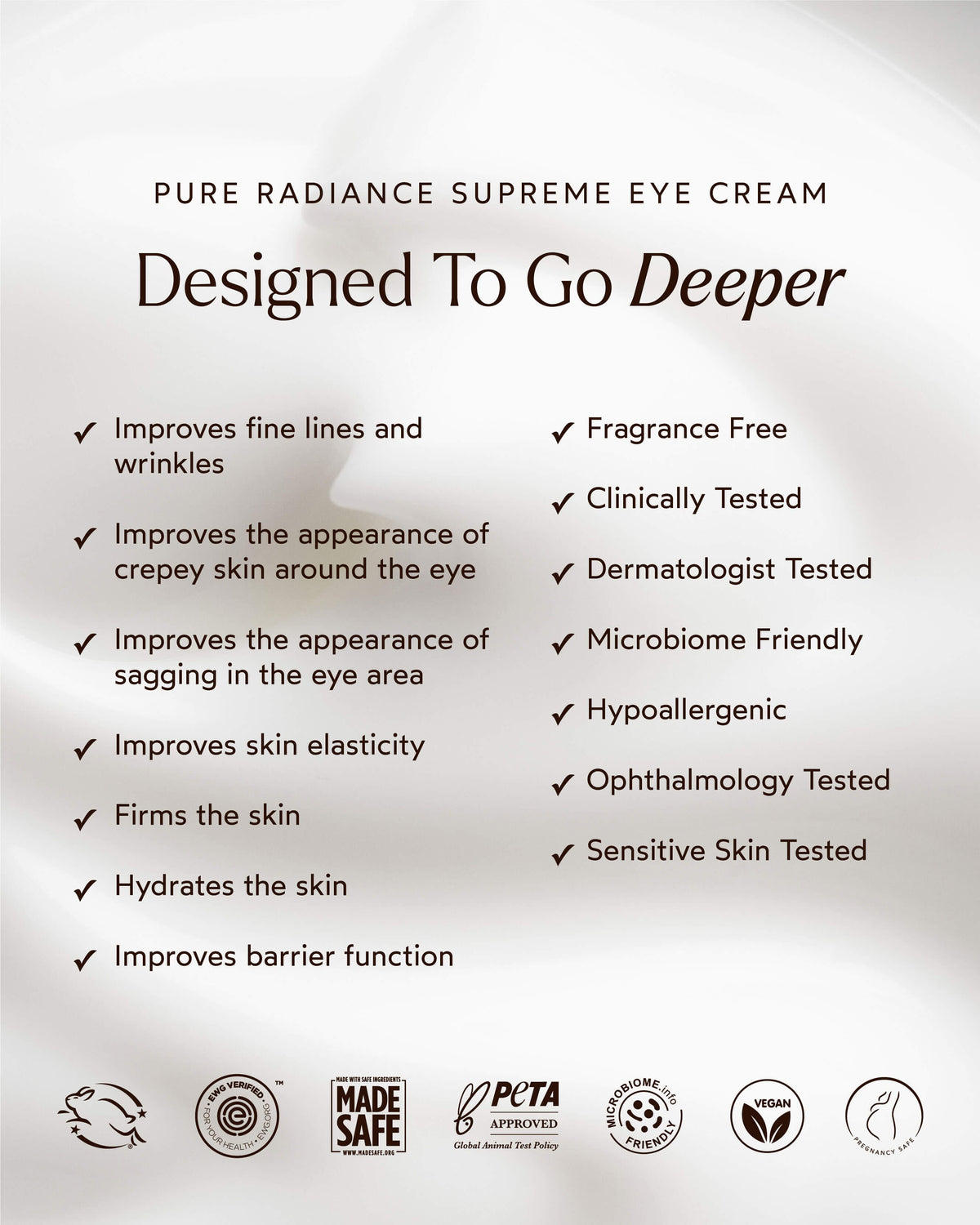 Crème Contour des Yeux Suprême Pure Radiance