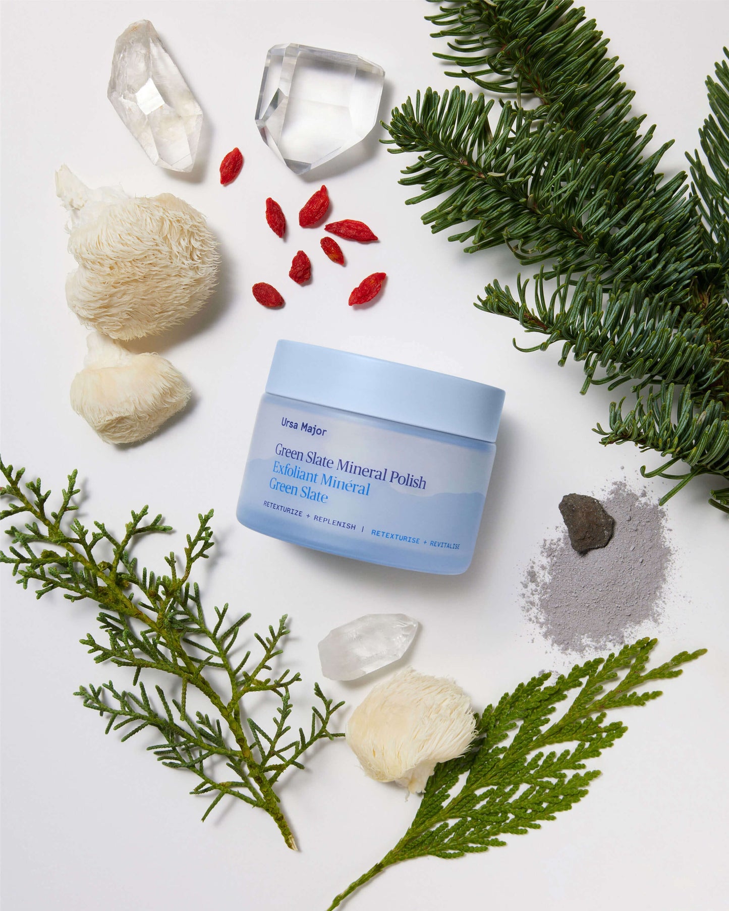 Green Slate Mineral Polish Exfoliating Treatment Mask