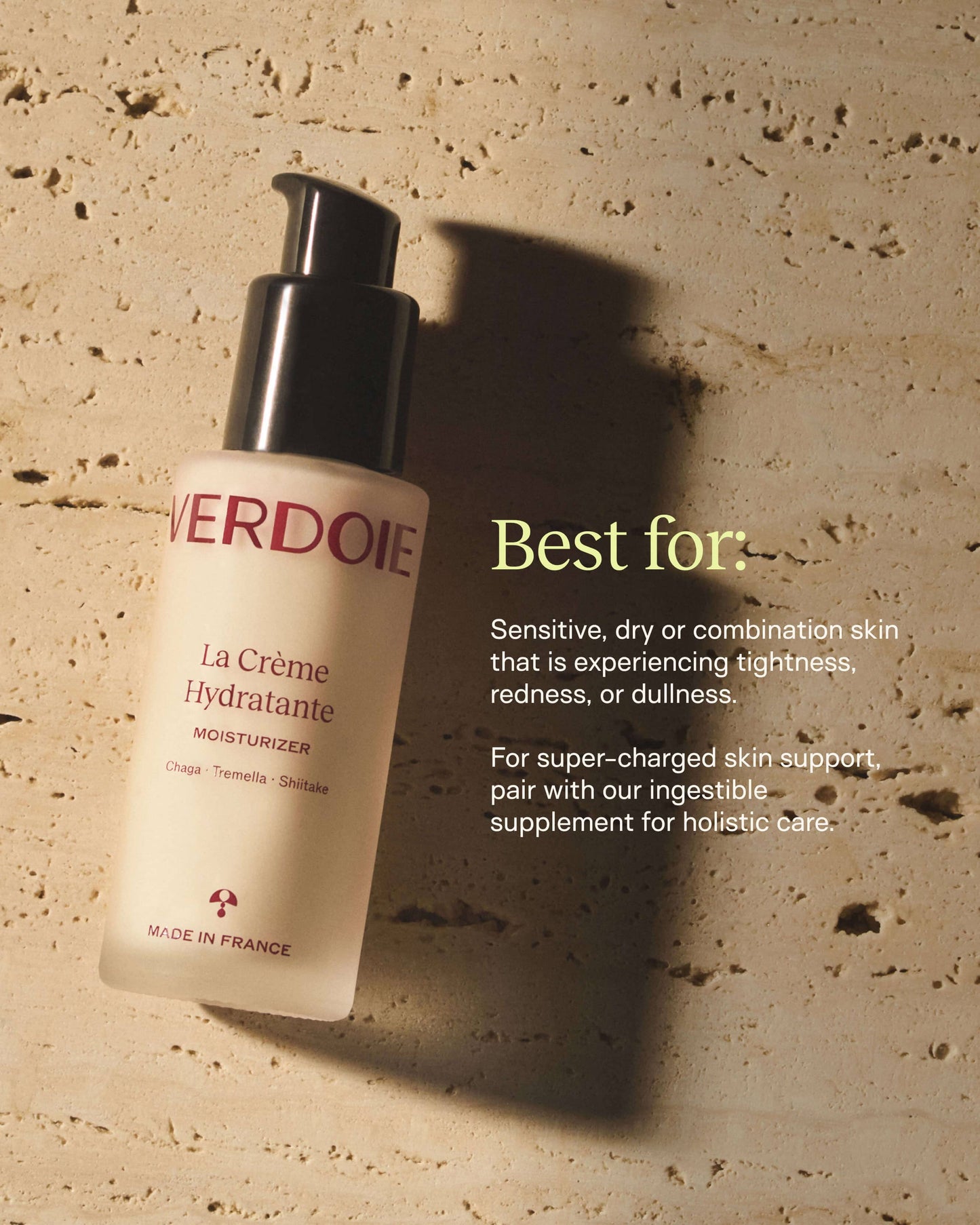 La Crème Hydratante – Beta-Glucan Mushroom Moisturizer