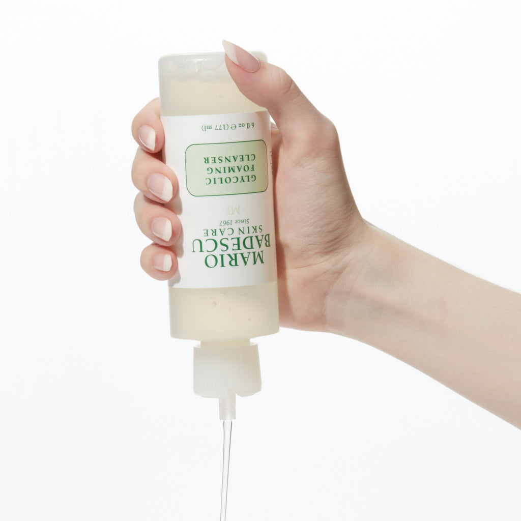 Nettoyant moussant glycolique